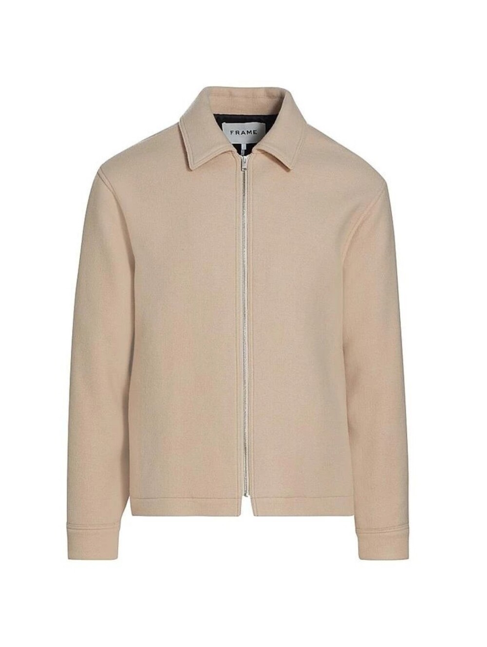 Frame Denim Beige Wool-Blend Jacket (NWT)